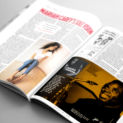 Mariah Carey - Musician Magazine - October 1990