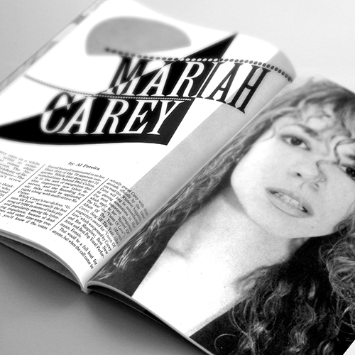 Mariah Carey - Black Beat Magazine - May 1991