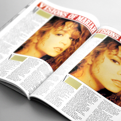 Mariah Carey - Blues & Soul Magazine - February 5, 1991