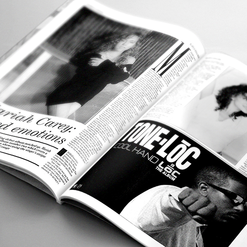 Mariah Carey - Blues & Soul Magazine - November 26, 1991