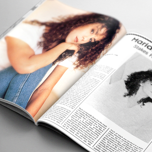 Mariah Carey - Black Beat Magazine - November 1992