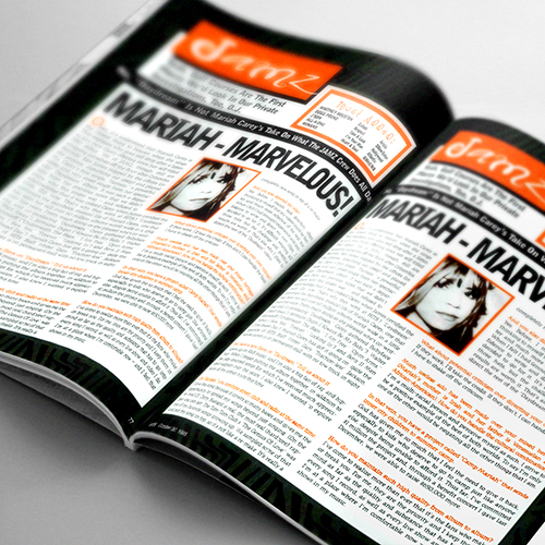 Mariah Carey - HITS Magazine - October 30, 1995