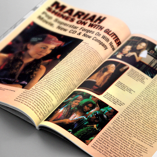 Mariah Carey - Black Beat Magazine - November 2001