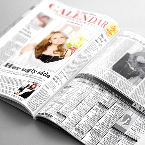 Mariah Carey - The Los Angeles Times - November 5, 2009