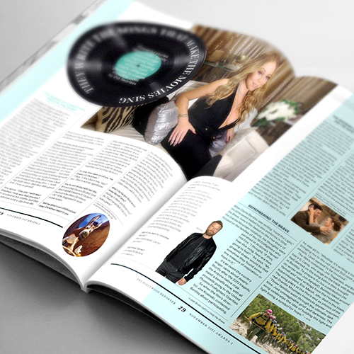 Mariah Carey - The Hollywood Reporter Magazine - November 2017