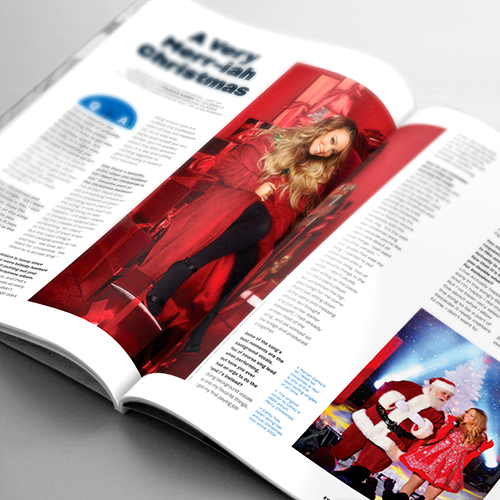 Mariah Carey - Entertainment Weekly Magazine - December 2019