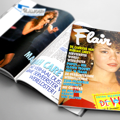 Mariah Carey - Flair Magazine (The Netherlands) - September 1992