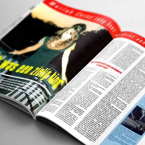 Mariah Carey - Hitkrant Magazine (The Netherlands) - October 31, 1993