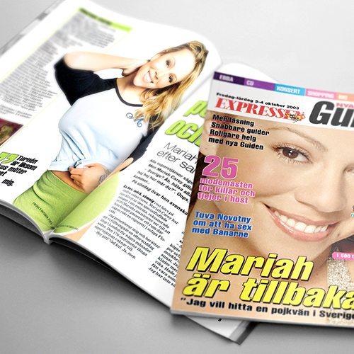 Mariah Carey - Expressen Guide Magazine (Sweden) - October 4, 2003