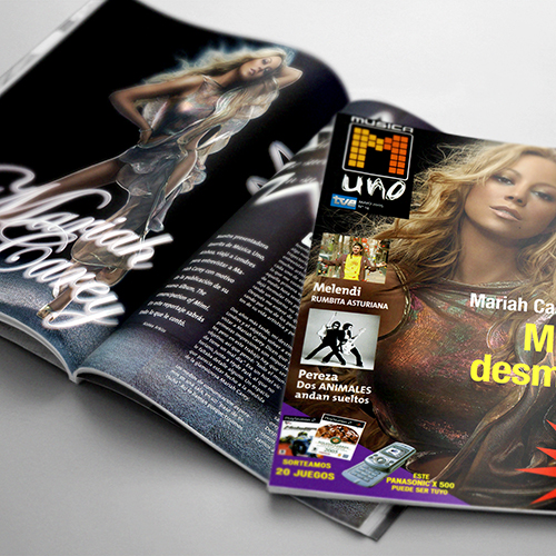Mariah Carey - Música Uno Magazine (Spain) - May 2005
