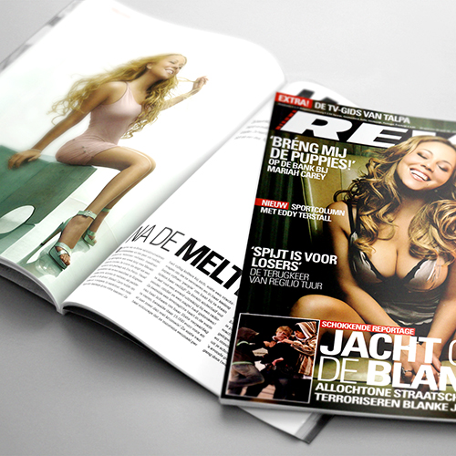 Mariah Carey - Nieuwe Revu Magazine (The Netherlands) - April 26, 2005