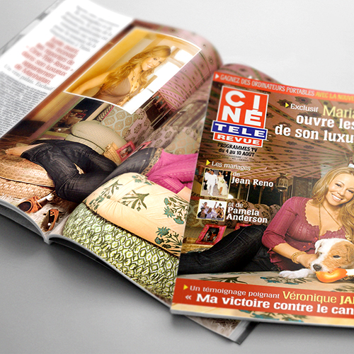 Mariah Carey - Ciné-Télé-Revue Magazine (France) - August 3, 2006