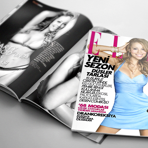 Mariah Carey - Elle Magazine (Turkey) - September 2008