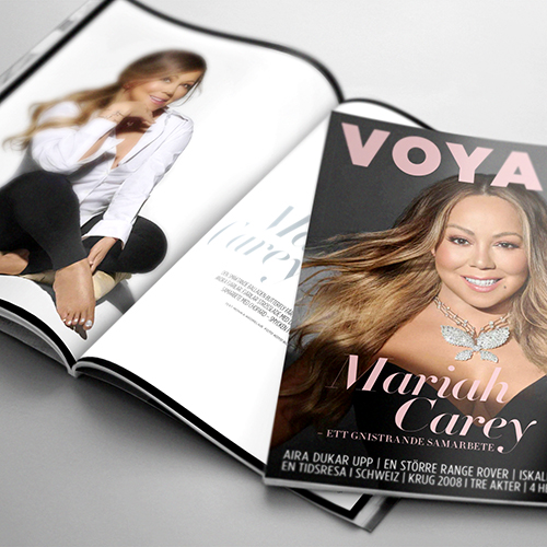 Mariah Carey - Voyage Magazine (Sweden) - November / December 2022