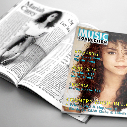 Mariah Carey - Music Connection Magazine - February 4, 1991