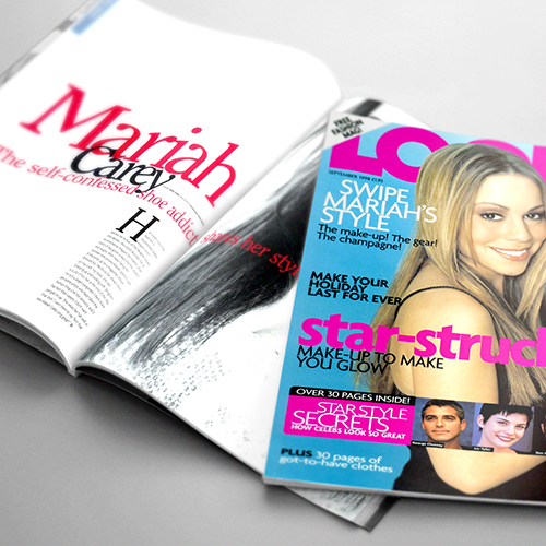 Mariah Carey - Looks Magazine (United Kingdom) - September 1998