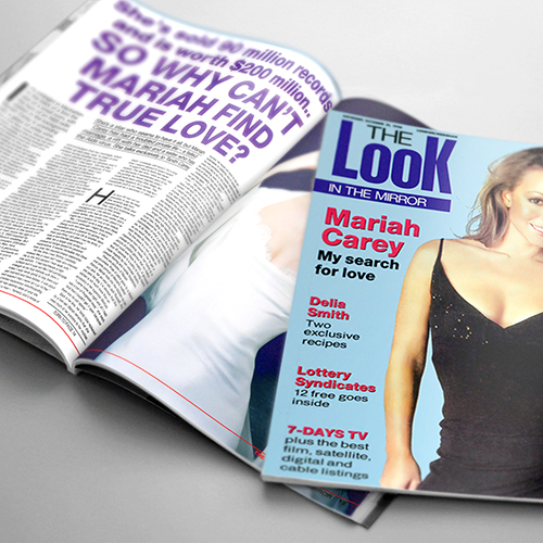 Mariah Carey - The Look In The Mirror Magazine (United Kingdom) - October 31, 1998