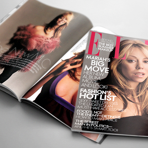 Mariah Carey - Elle Magazine - July 2001