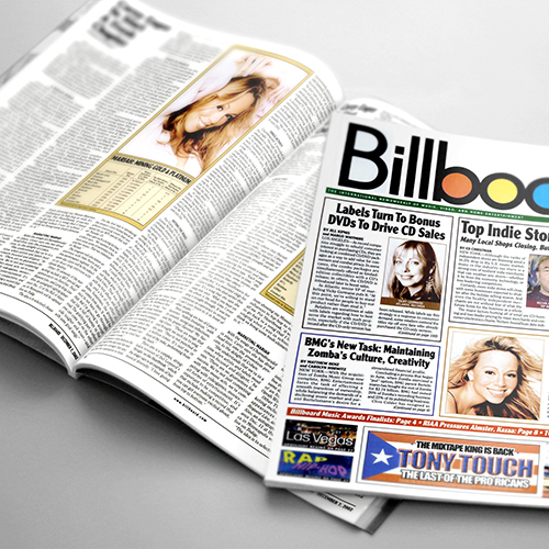Mariah Carey - Billboard Magazine - December 7, 2002