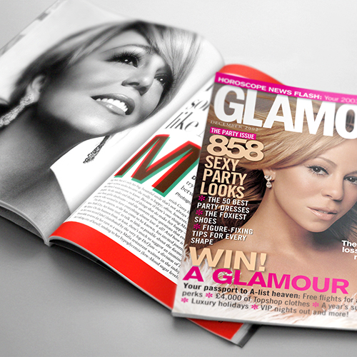 Mariah Carey - Glamour Magazine (United Kingdom) - December 2002
