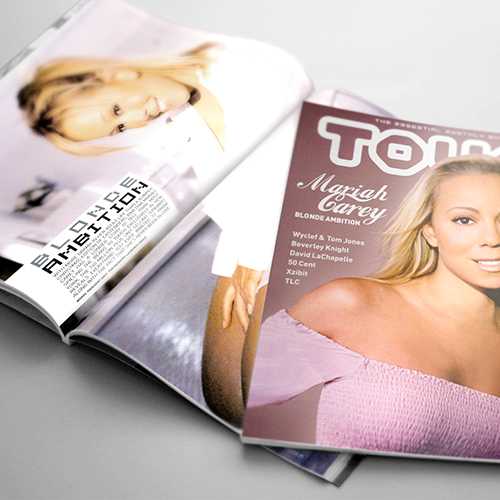 Mariah Carey - Touch Magazine (United Kingdom) - December 2002