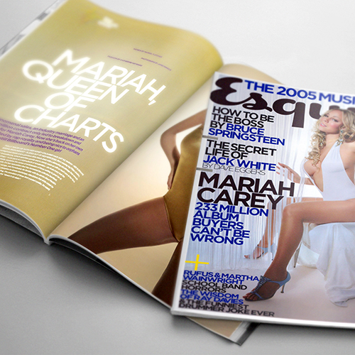 Mariah Carey - Esquire Magazine (United Kingdom) - October 2005