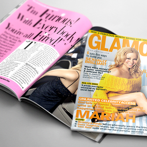 Mariah Carey - Glamour Magazine (United Kingdom) - November 2005