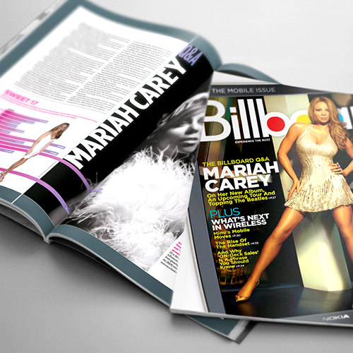 Mariah Carey - Billboard Magazine - April 5, 2008