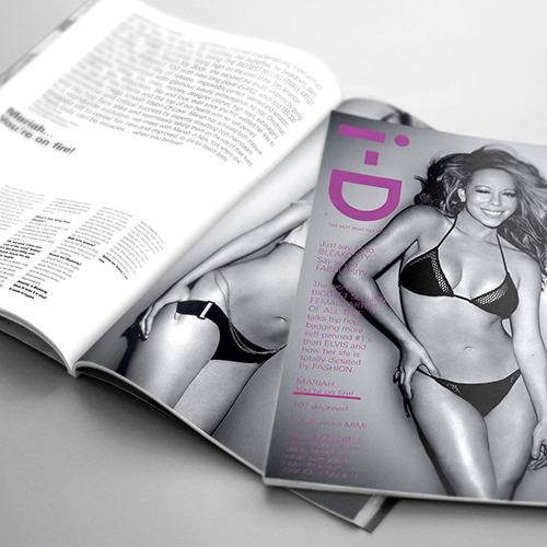Mariah Carey - i-D Magazine (United Kingdom) - June 2008