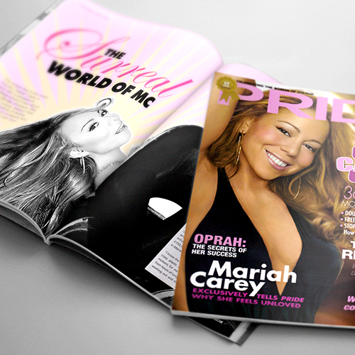 Mariah Carey - Pride Magazine (United Kingdom) - May 2008