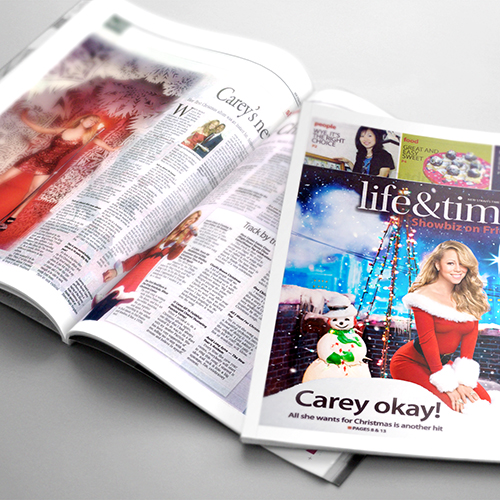 Mariah Carey - Life & Times Magazine (Singapore) - December 17, 2010