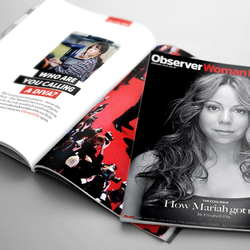 Mariah Carey - Observer Woman Magazine (United Kingdom) - January 2010