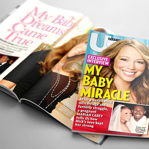 Mariah Carey - Us Magazine - November 15, 2010