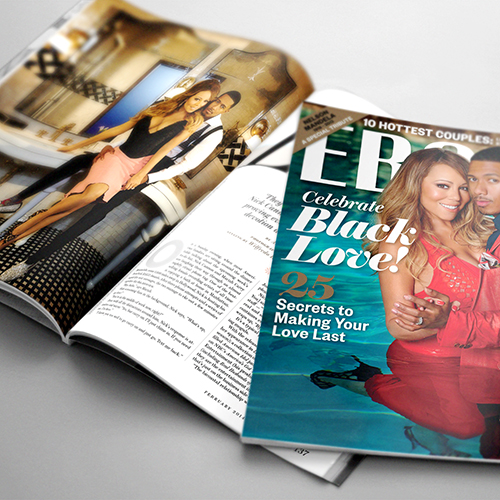 Mariah Carey - Ebony Magazine - February 2014