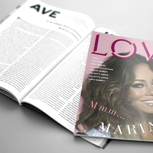 Mariah Carey - Love Magazine - Autumn / Winter 2019