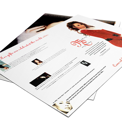 Mariah Carey - Merry Christmas - Publicity Material