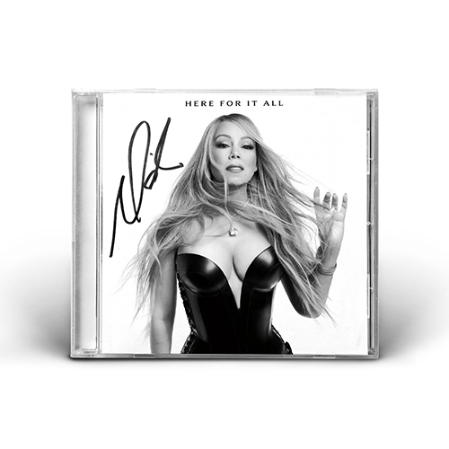 Mariah Carey - Here For It All - Alternate Cover CD - D2C Exclusive Signed Edition