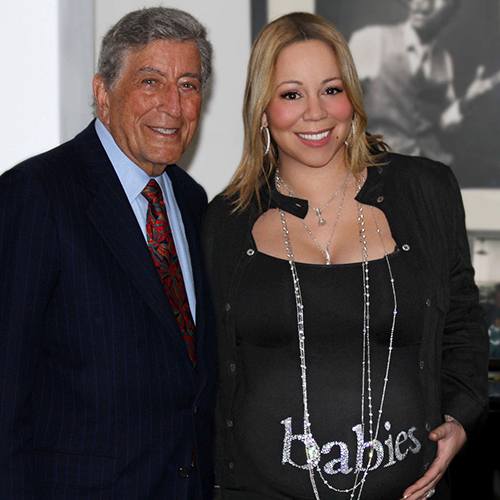 Tony Bennett & Mariah Carey - When Do The Bells Ring For Me? - Publicity Photos