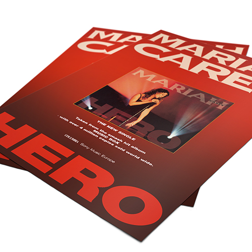 Mariah Carey - Hero - Publicity Material