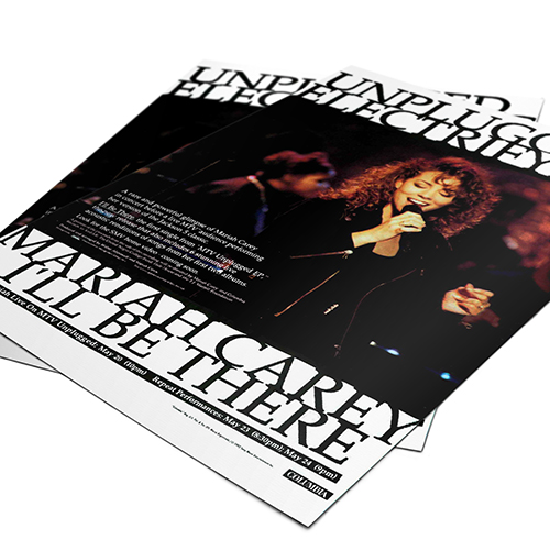 Mariah Carey - I'll Be There - Publicity Material