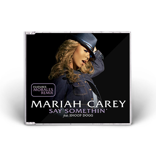 Mariah Carey - Say Somethin' - CD Single (United Kingdom)