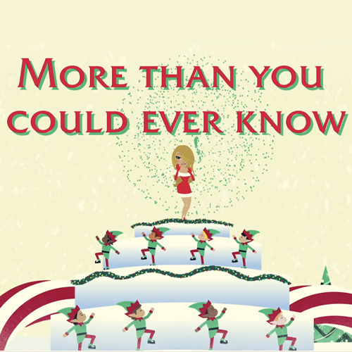 Mariah Carey - All I Want For Christmas Is You - Lyric Video