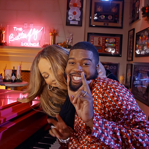 Mariah Carey - Fall In Love At Christmas - Music Video - Behind The Scenes Footage