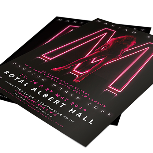 Mariah Carey - Caution World Tour - Publicity Material