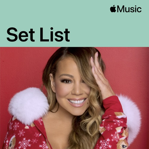 Mariah Carey's Christmas Time: Official Merch - Official Set List