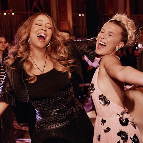 Mariah Carey - Collaboration with Millie Bobby Brown